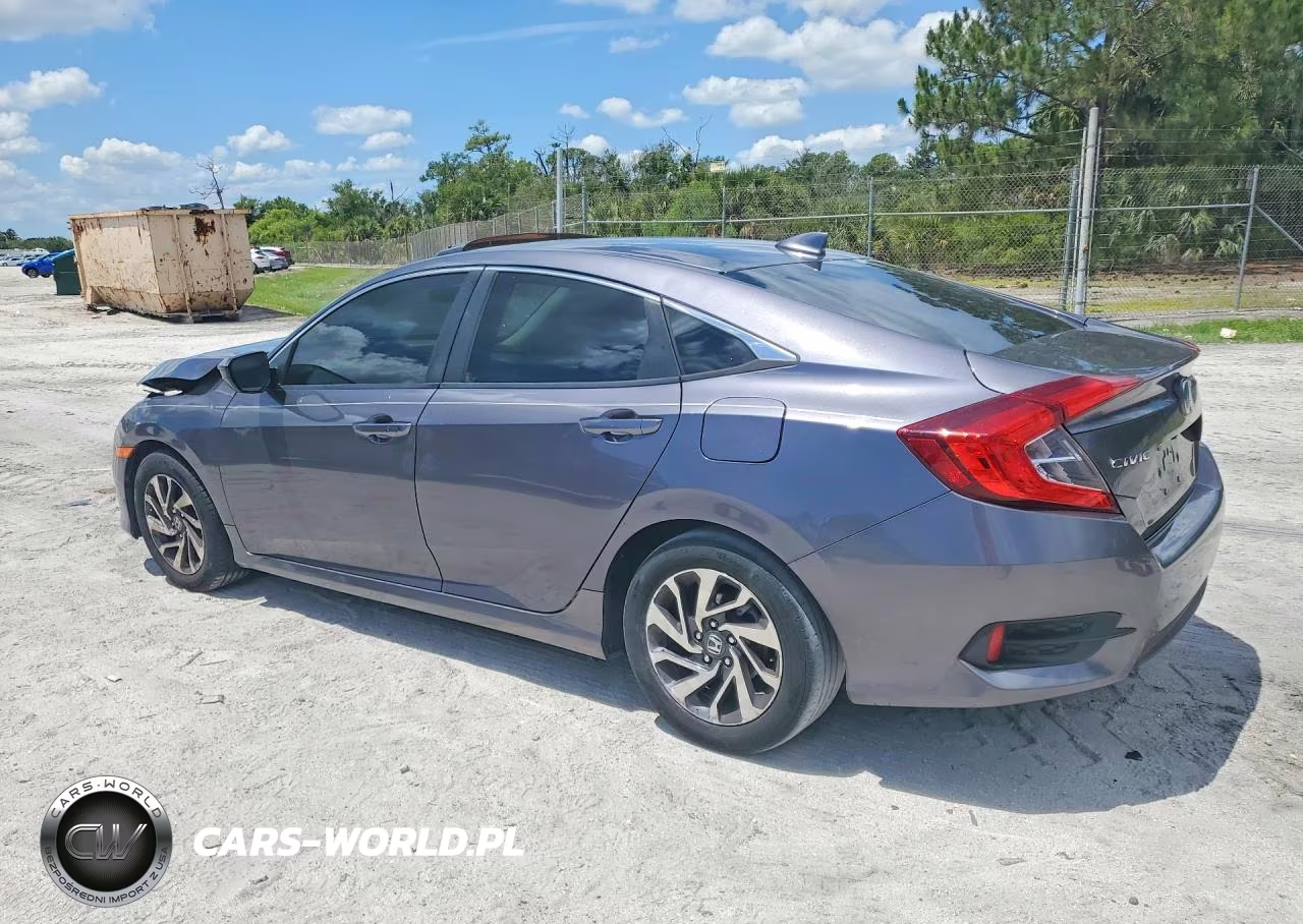 2017 Honda Civic Ex VIN:19XFC2F79HE044132 - 2