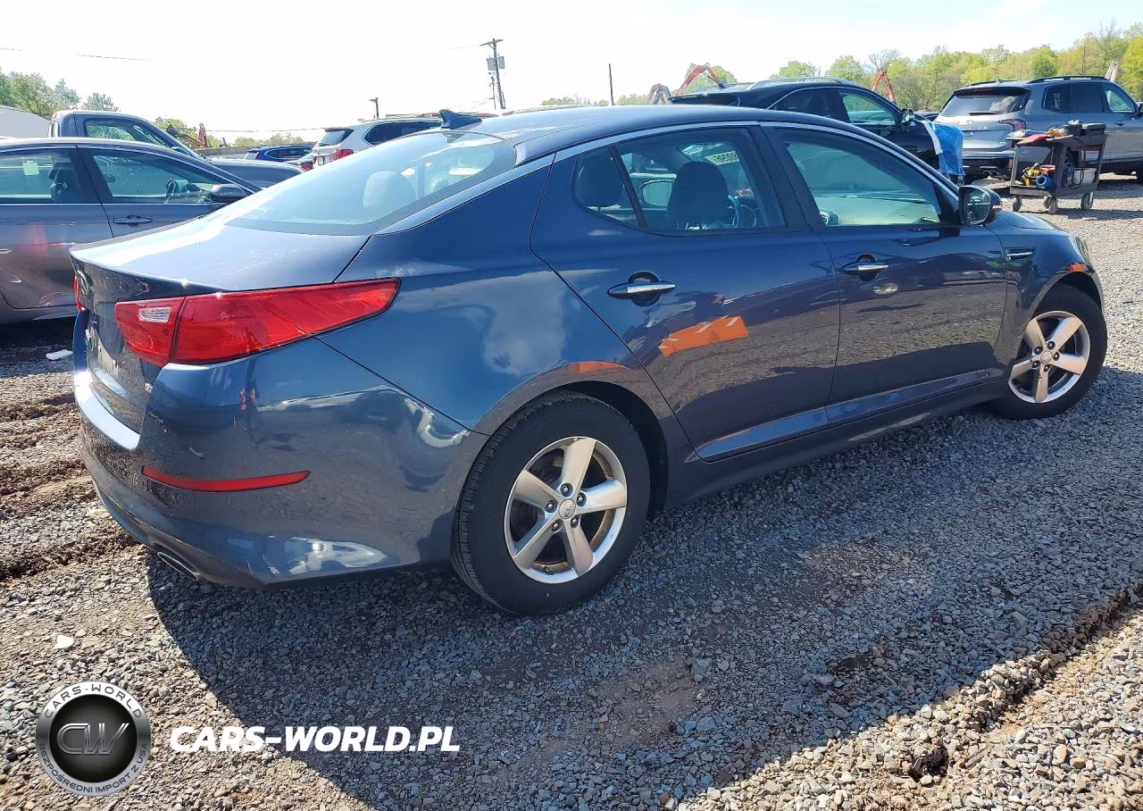 2015 Kia Optima Lx VIN:5XXGM4A70FG483261 - 3