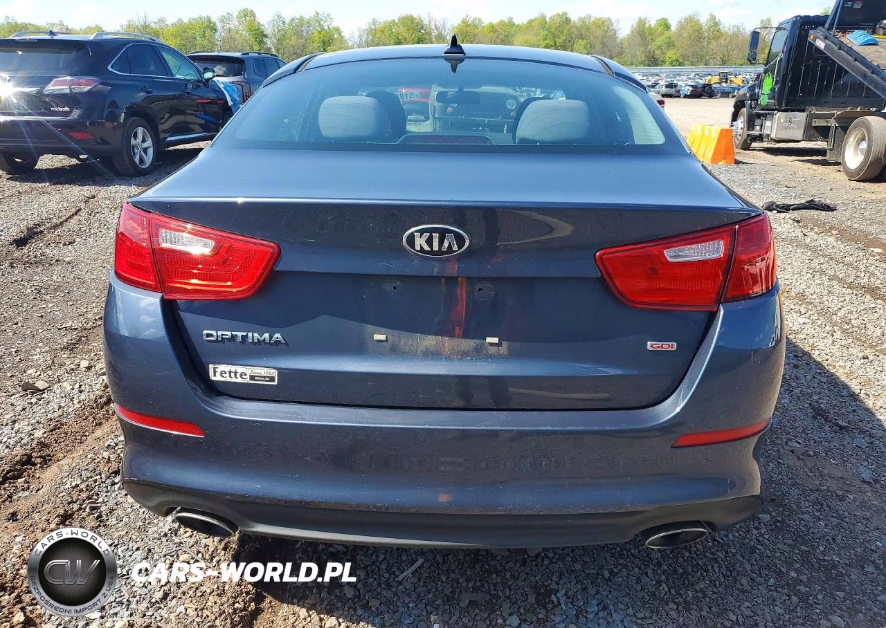 2015 Kia Optima Lx VIN:5XXGM4A70FG483261 - 6