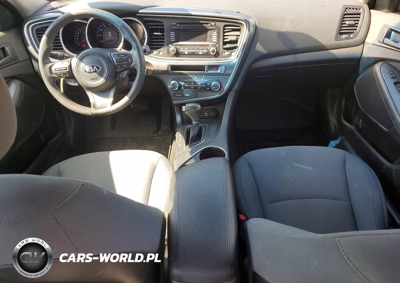 2015 Kia Optima Lx VIN:5XXGM4A70FG483261 - 8