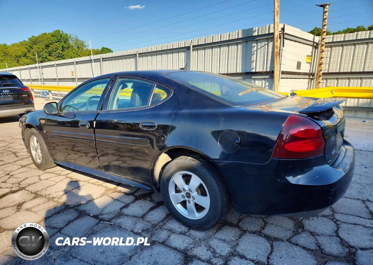 2006 Pontiac Grand Prix VIN:2G2WP552661208978 - 2