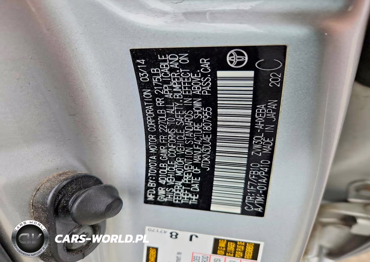 2014 Toyota Prius Three VIN:JTDKN3DU4E1807955 - 12