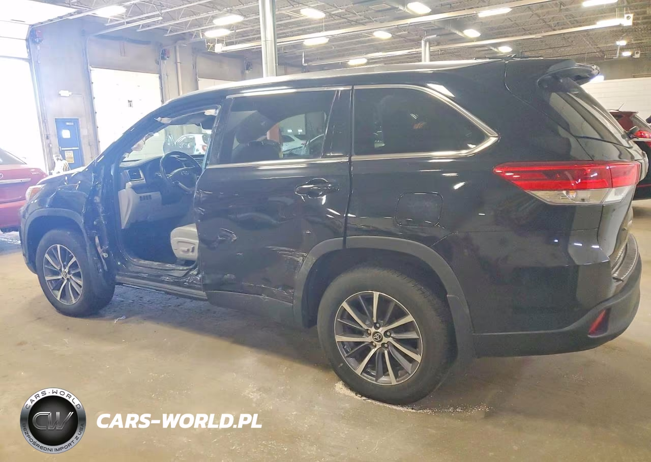 2019 Toyota Highlander Hybrid Xle VIN:5TDJGRFH8KS068273 - 2