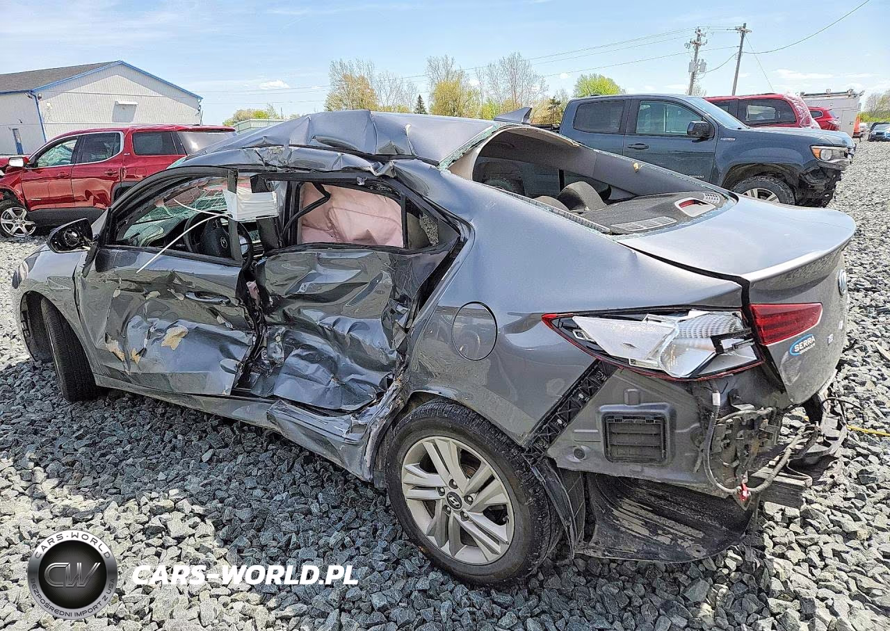 2019 Hyundai Elantra Sel VIN:5NPD84LF0KH425550 - 2