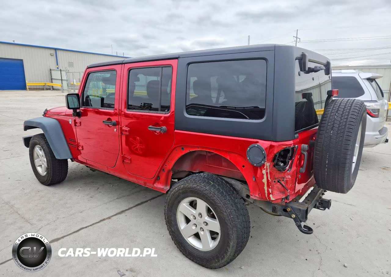 2014 Jeep Wrangler Unlimited Sport VIN:1C4BJWDG8EL198221 - 2