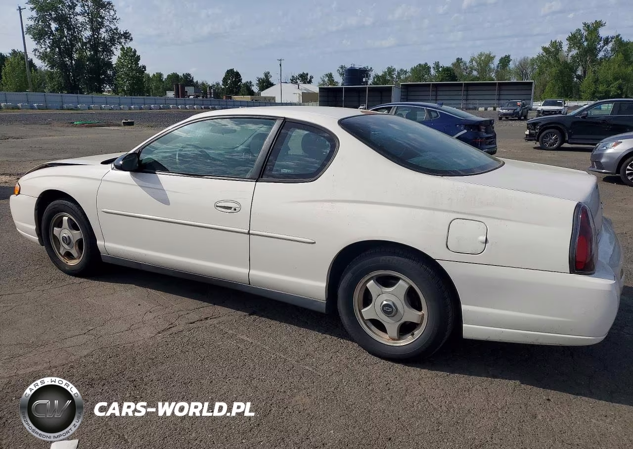 2003 Chevrolet Monte Carlo Ls VIN:2G1WW12E239394417 - 2