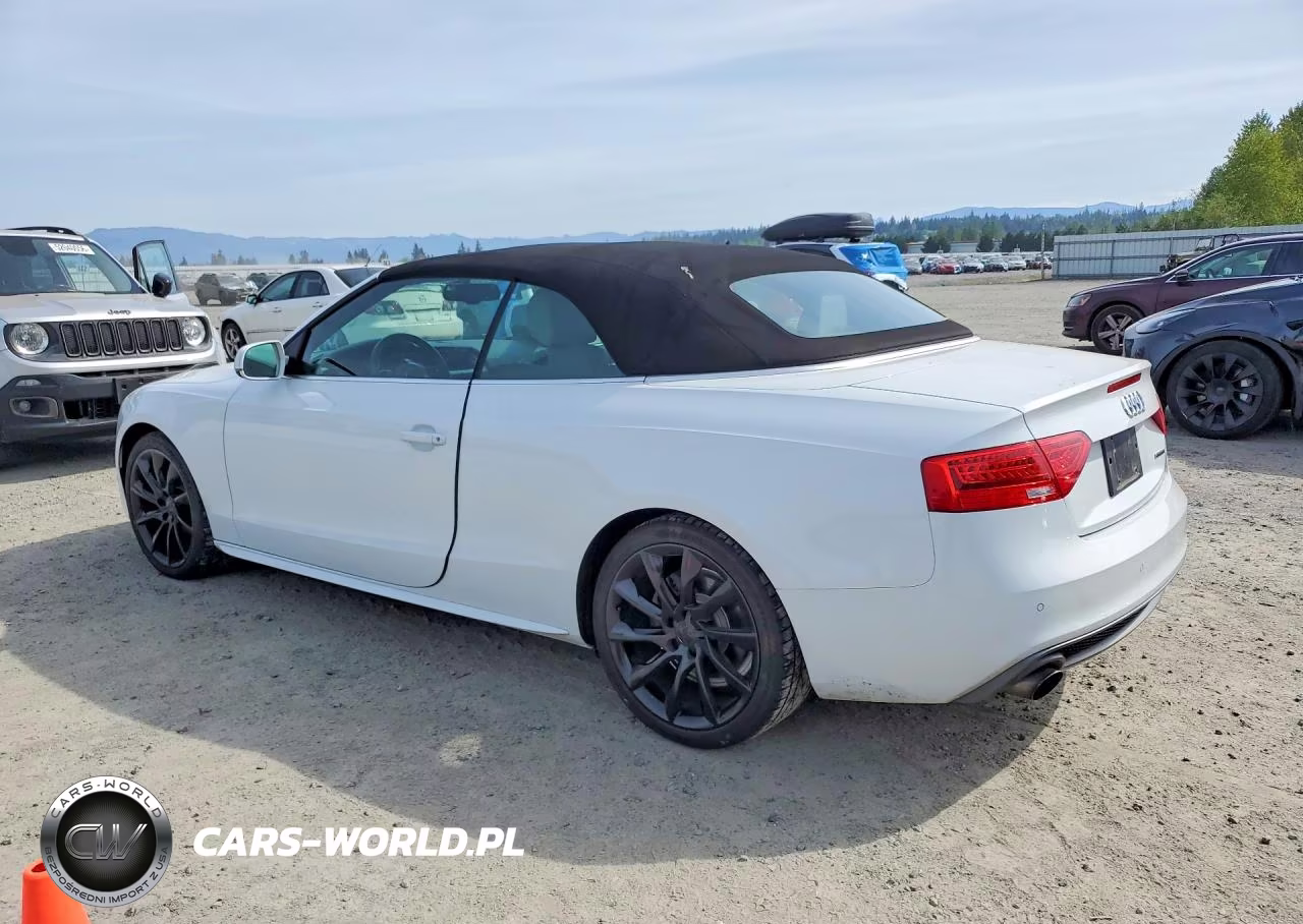 2015 Audi A5 VIN:WAUMFAFH2FN006989 - 2
