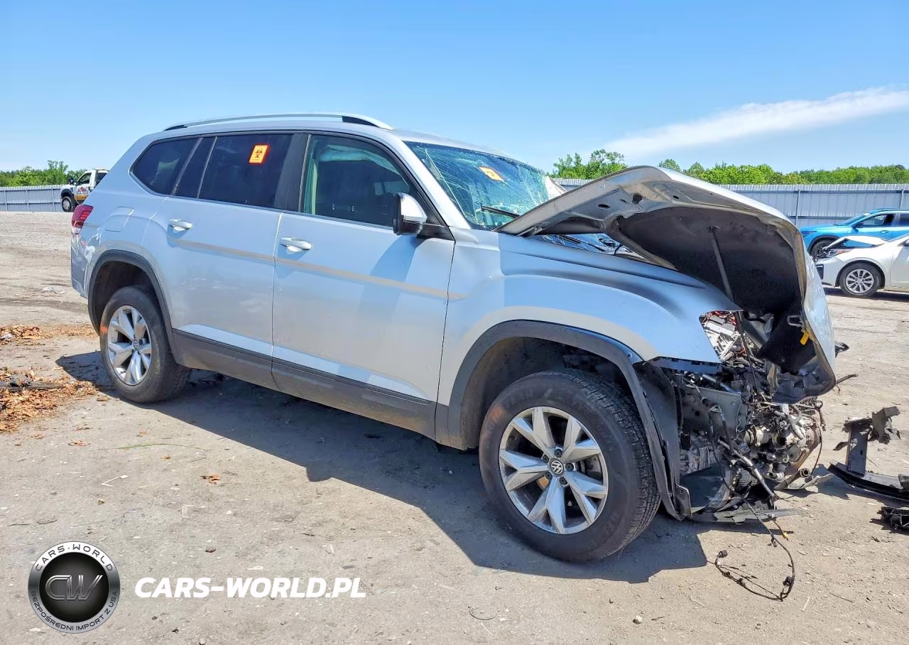 2018 Volkswagen Atlas Se VIN:1V2DP2CA5JC599487 - 4