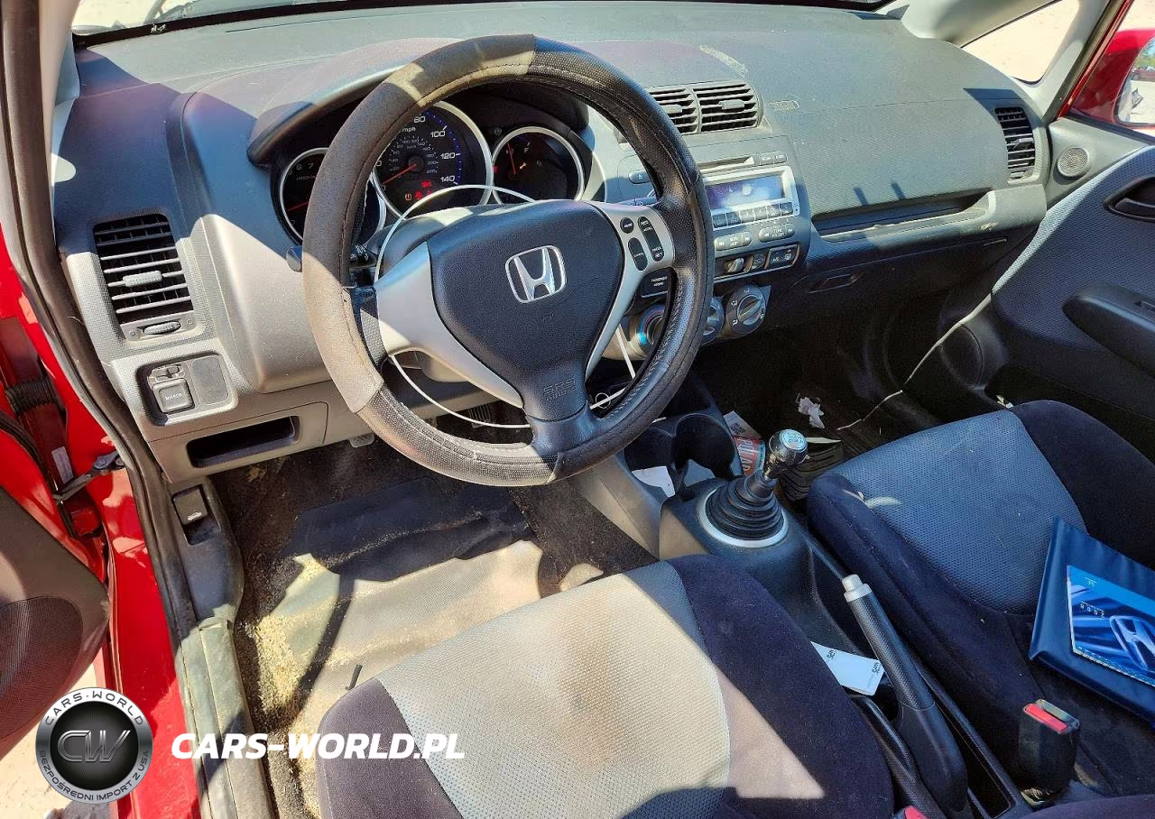 2008 Honda Fit Sport VIN:JHMGD37638S001883 - 8