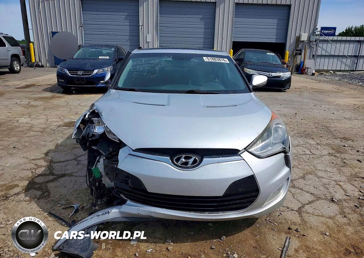 2013 Hyundai Veloster Base VIN:KMHTC6AD8DU170271 - 5