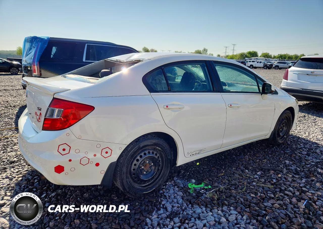 2012 Honda Civic Si VIN:2HGFB6E56CH706807 - 3