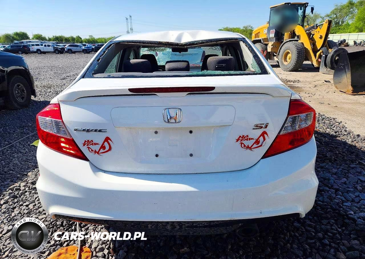 2012 Honda Civic Si VIN:2HGFB6E56CH706807 - 6