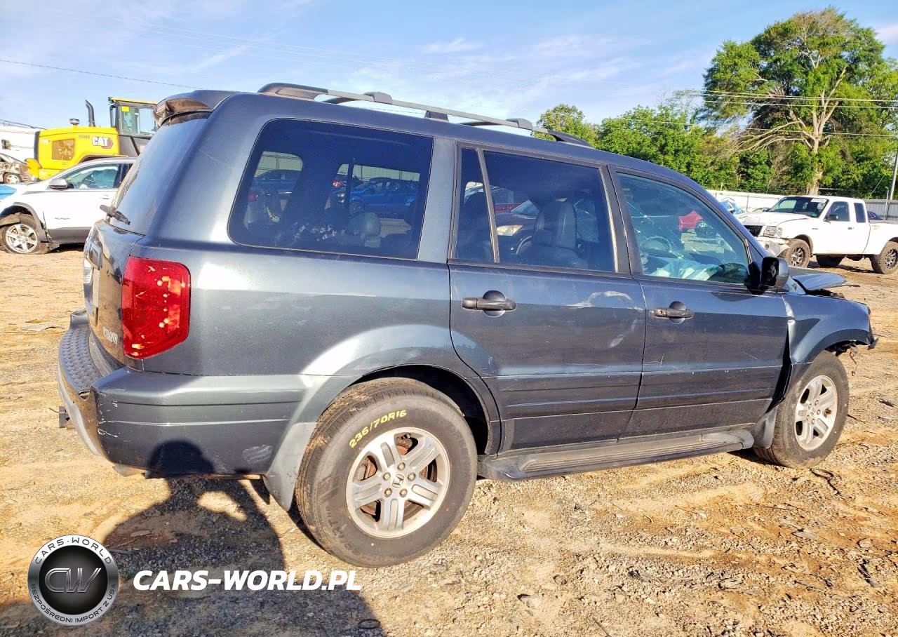 2004 Honda Pilot Exl VIN:5FNYF18674B005266 - 3