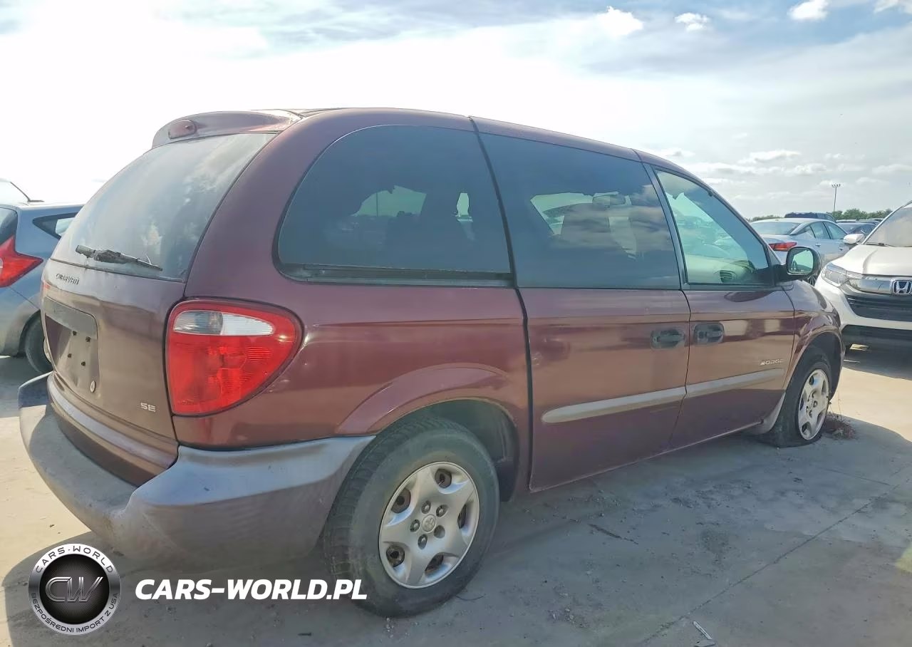2001 Dodge Caravan Se VIN:1B4GP25371B169928 - 3