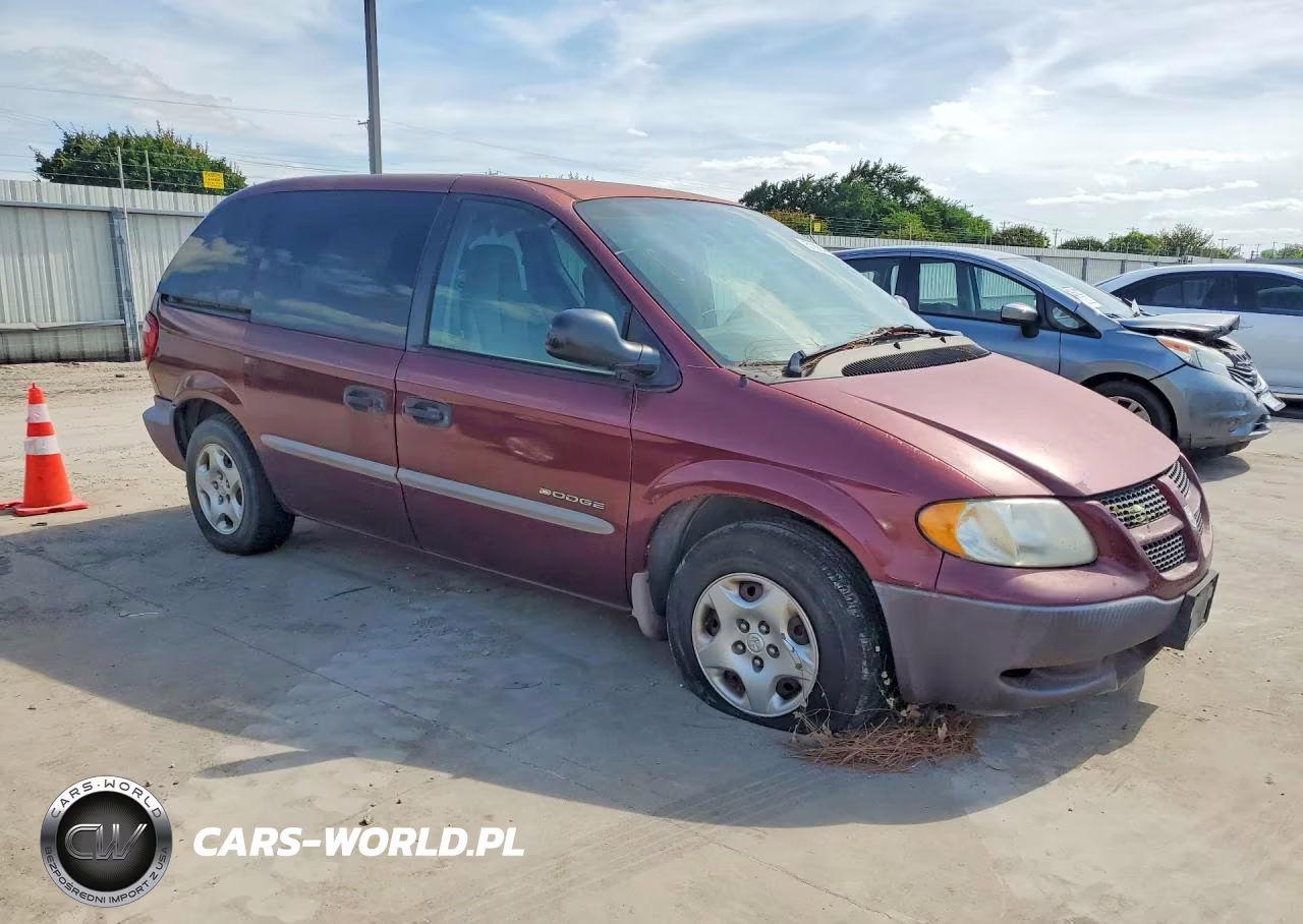 2001 Dodge Caravan Se VIN:1B4GP25371B169928 - 4
