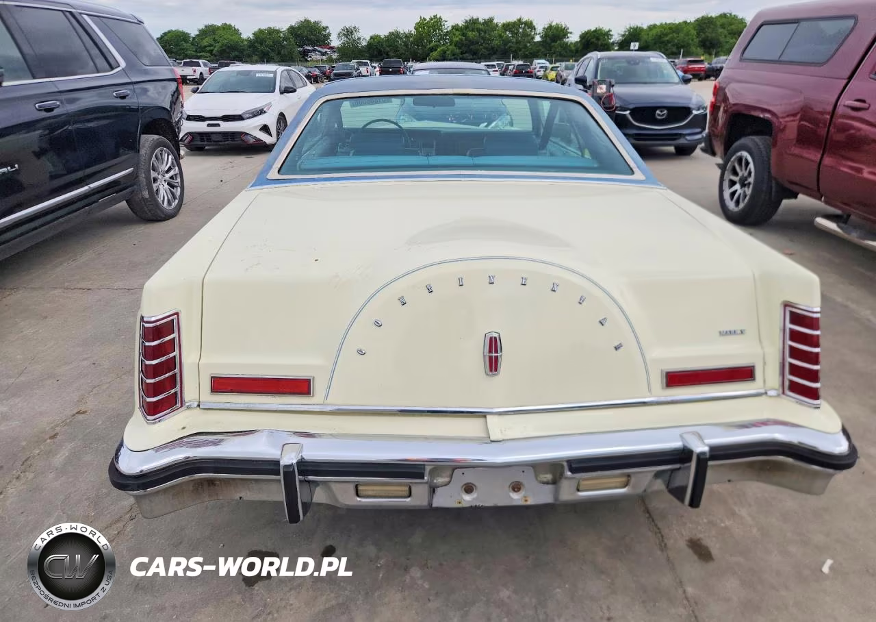 1978 Linc Continental VIN:8Y89A844862 - 6
