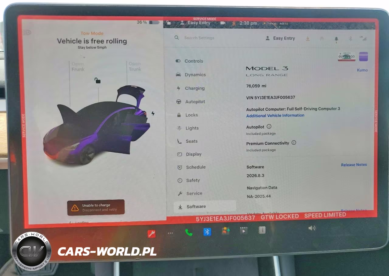 2018 Tesla Model 3 VIN:5YJ3E1EA3JF005637 - 9