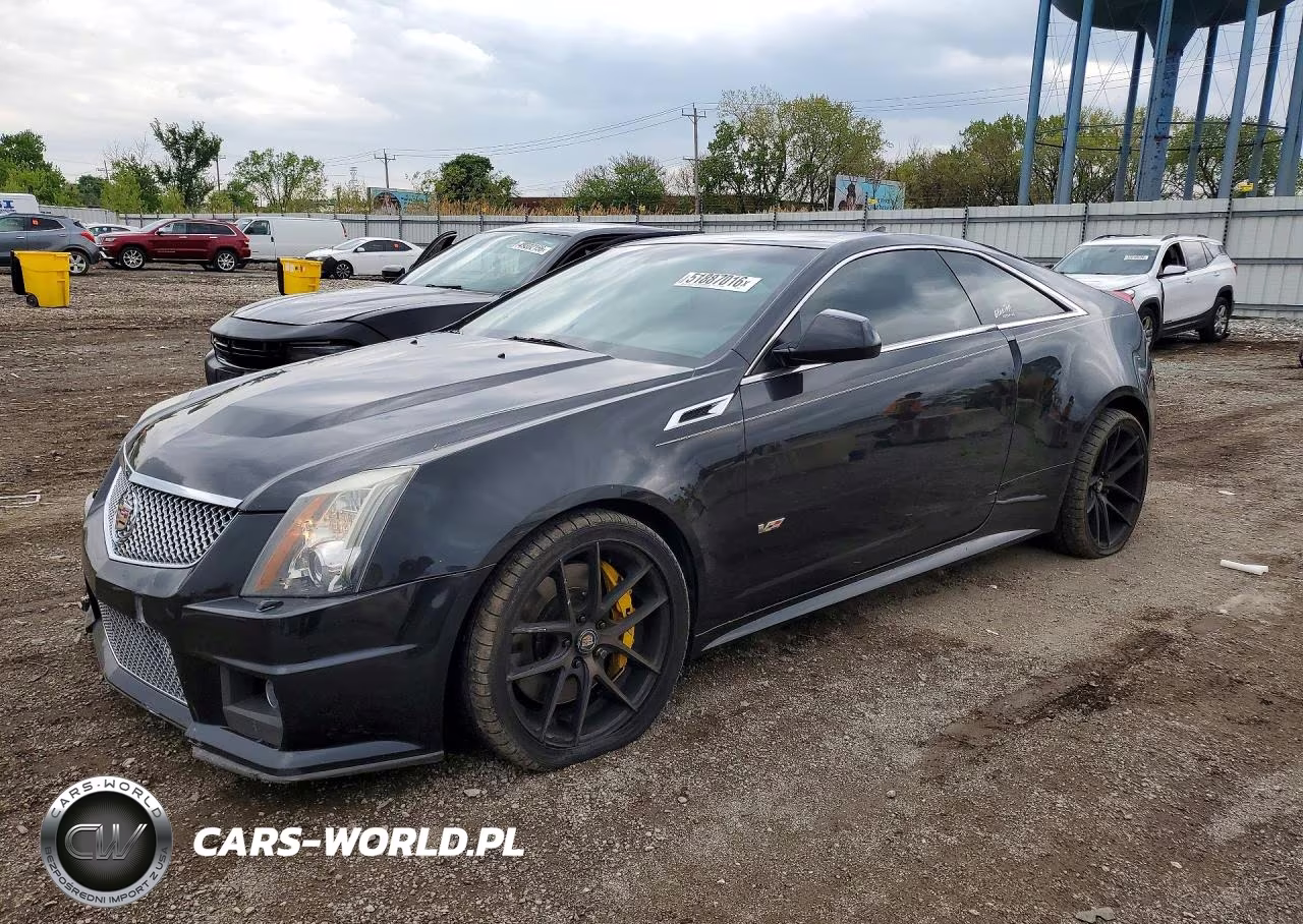 2013 Cadillac Cts-V VIN:1G6DV1EP6D0100577 - 1