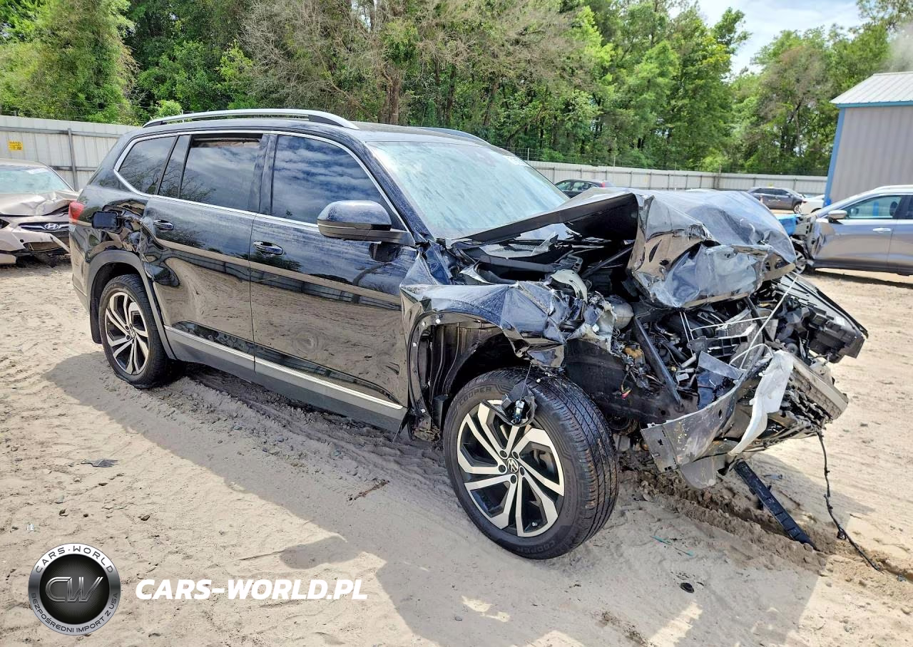 2021 Volkswagen Atlas Sel Premium VIN:1V2TR2CA8MC506391 - 4