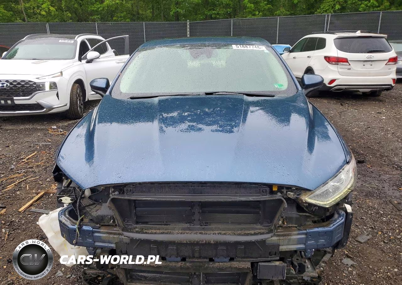 2019 Ford Fusion Se VIN:3FA6P0LU9KR162710 - 5