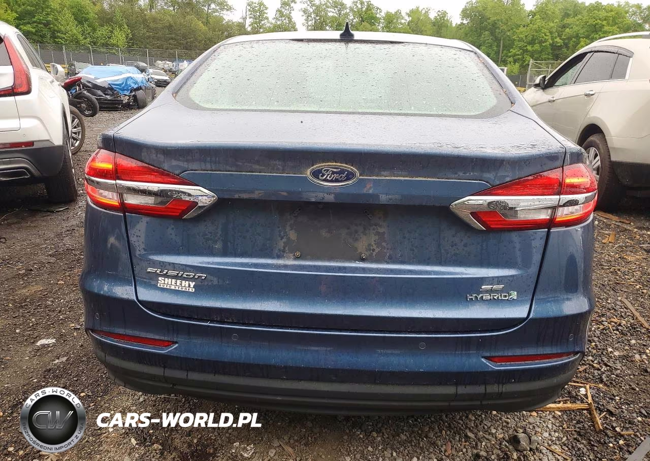 2019 Ford Fusion Se VIN:3FA6P0LU9KR162710 - 6