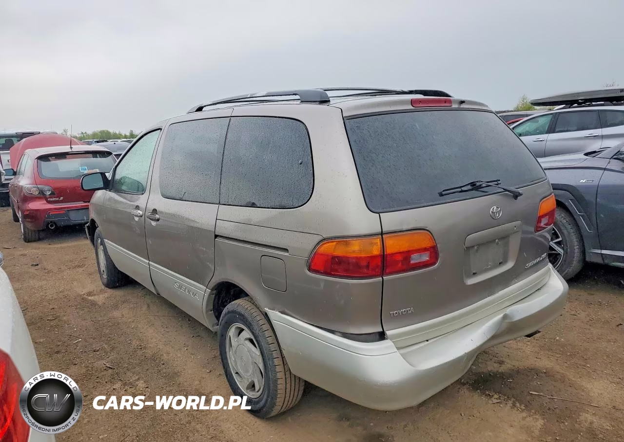 1999 Toyota Sienna Xle VIN:4T3ZF13C1XU160881 - 2