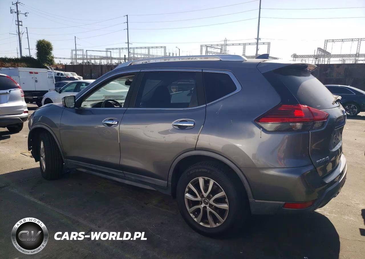 2017 Nissan Rogue Sv VIN:KNMAT2MT9HP511978 - 2