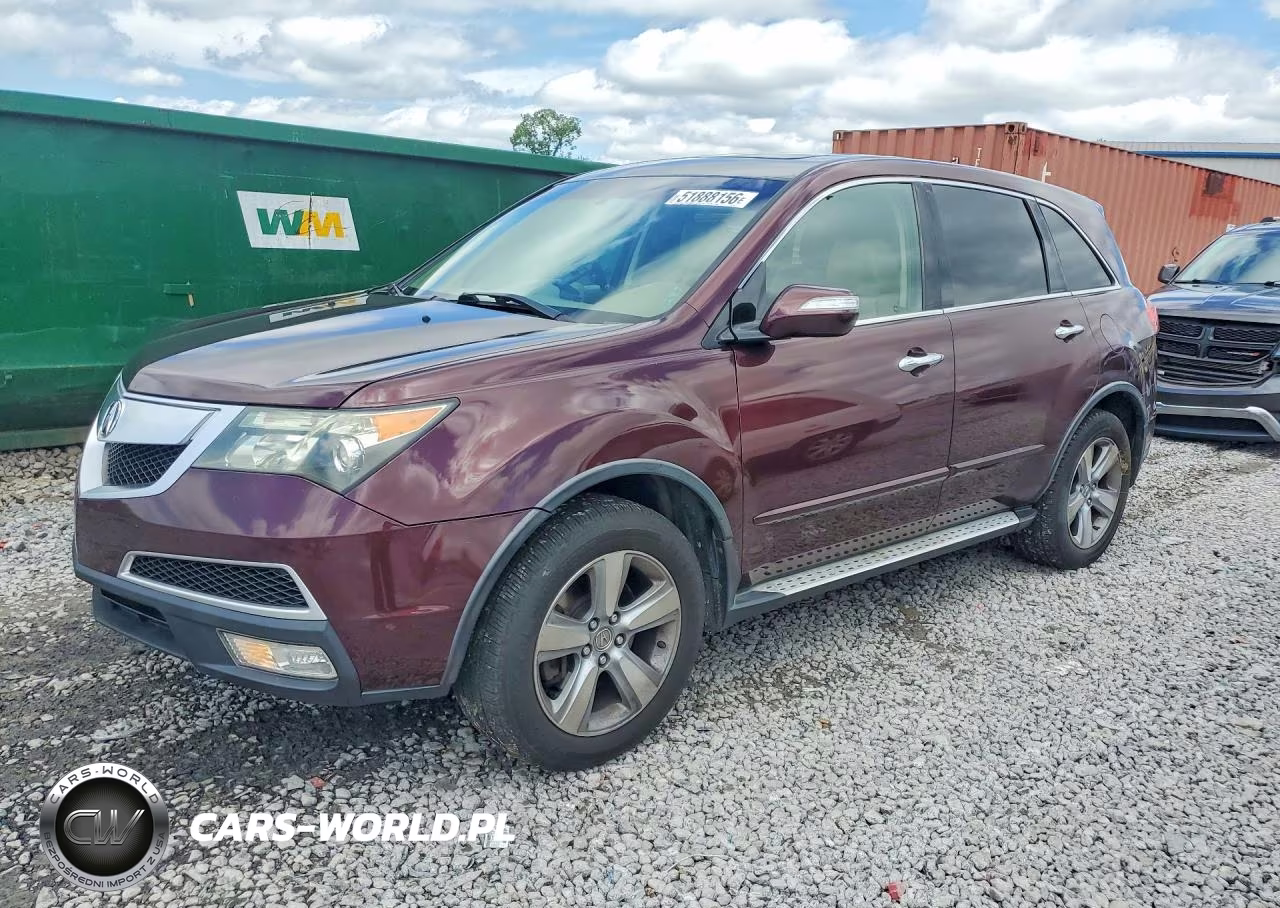 2013 Acura Mdx Technology VIN:2HNYD2H31DH503274 - 1