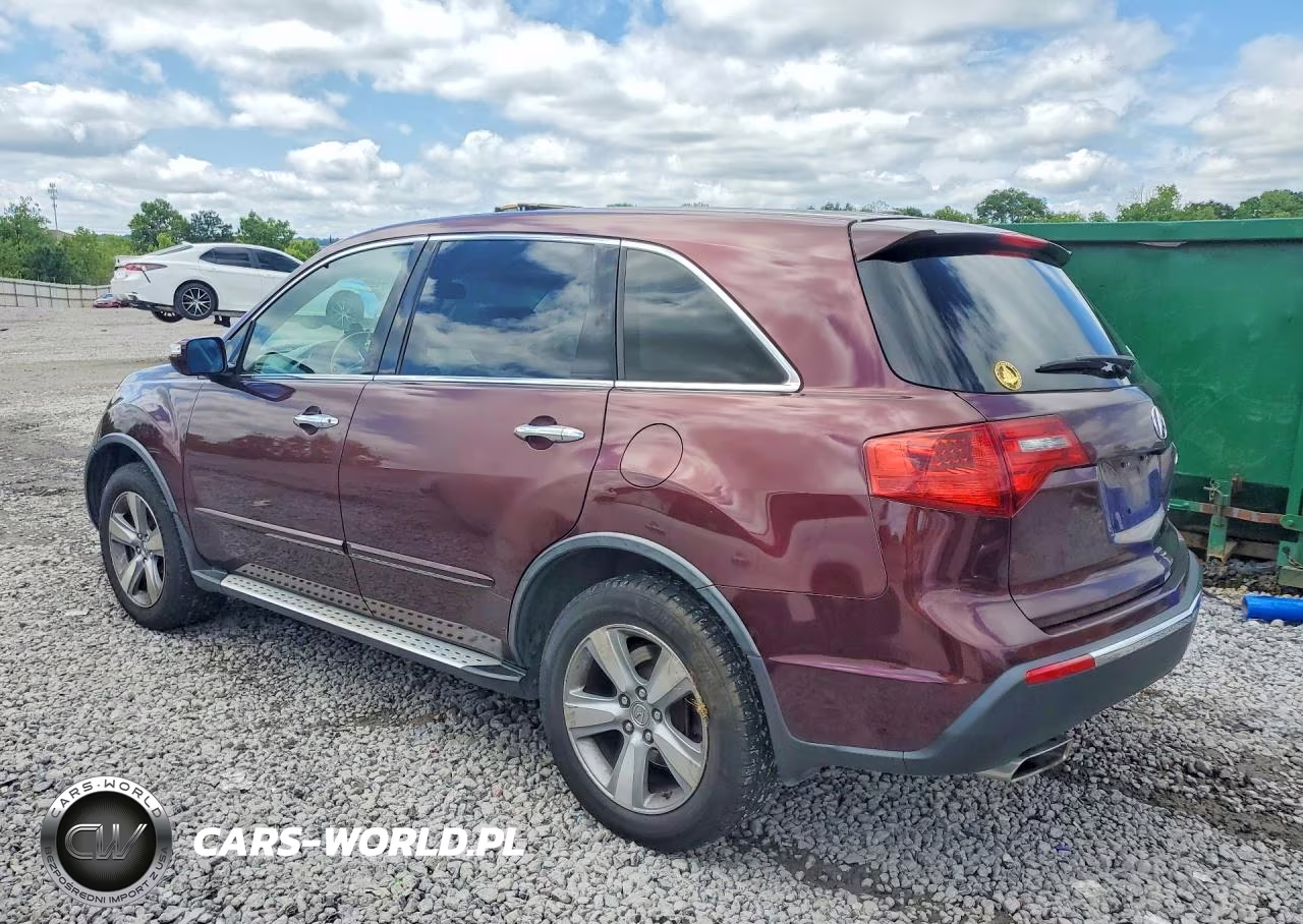 2013 Acura Mdx Technology VIN:2HNYD2H31DH503274 - 2