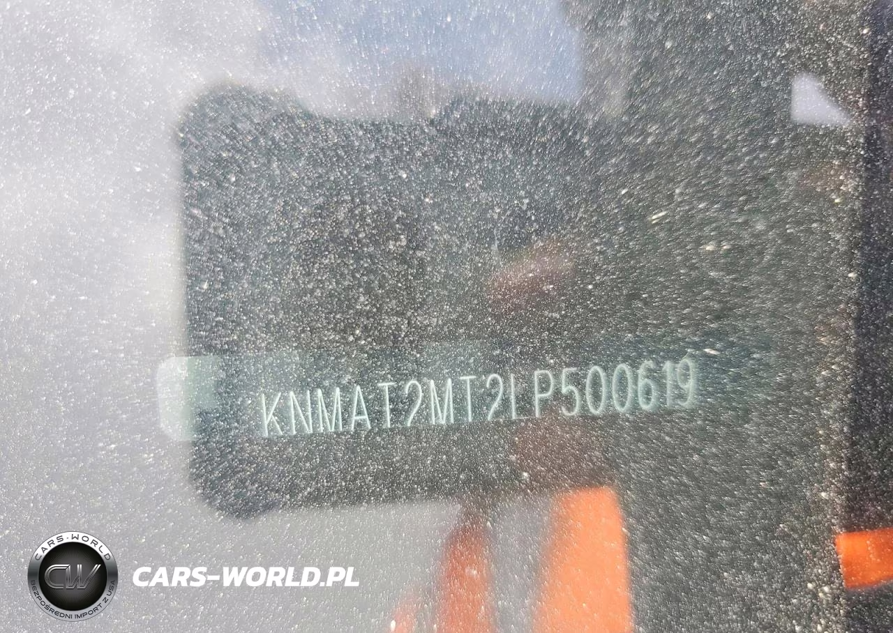 2020 Nissan Rogue S VIN:KNMAT2MT2LP500619 - 12
