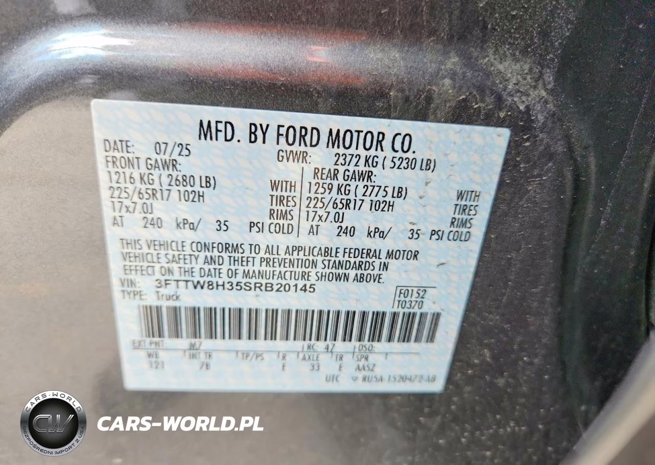 2025 Ford Maverick Xlt VIN:3FTTW8H35SRB20145 - 12