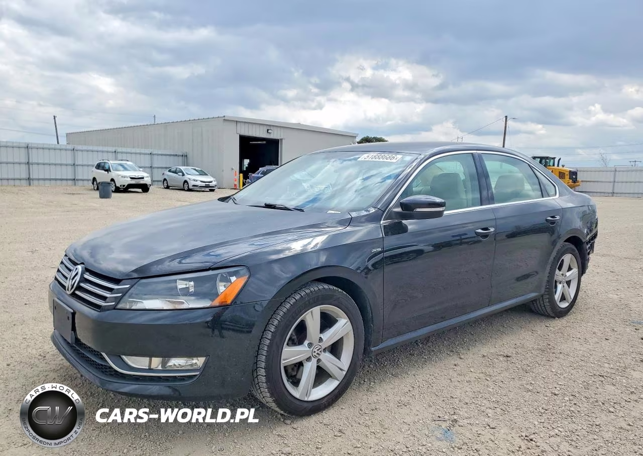 2015 Volkswagen Passat S VIN:1VWAS7A32FC118863 - 1