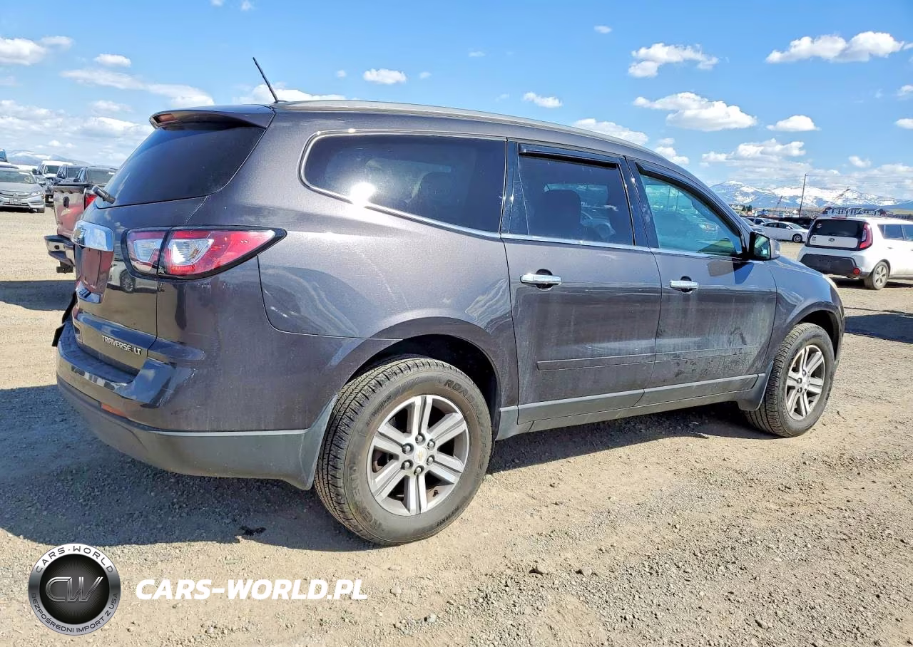 2015 Chevrolet Traverse Lt VIN:1GNKRHKD3FJ255961 - 3