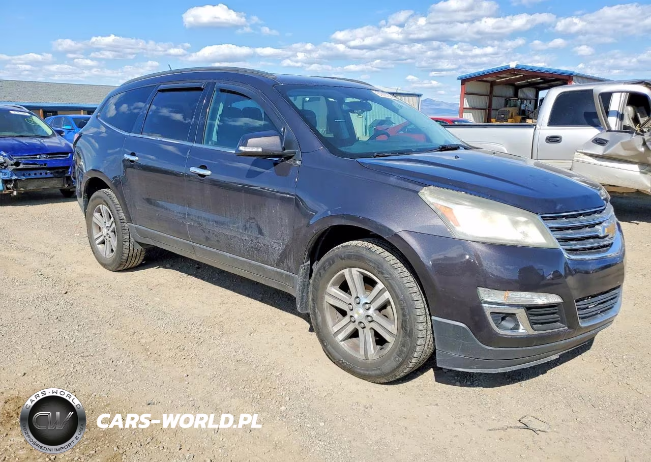 2015 Chevrolet Traverse Lt VIN:1GNKRHKD3FJ255961 - 4