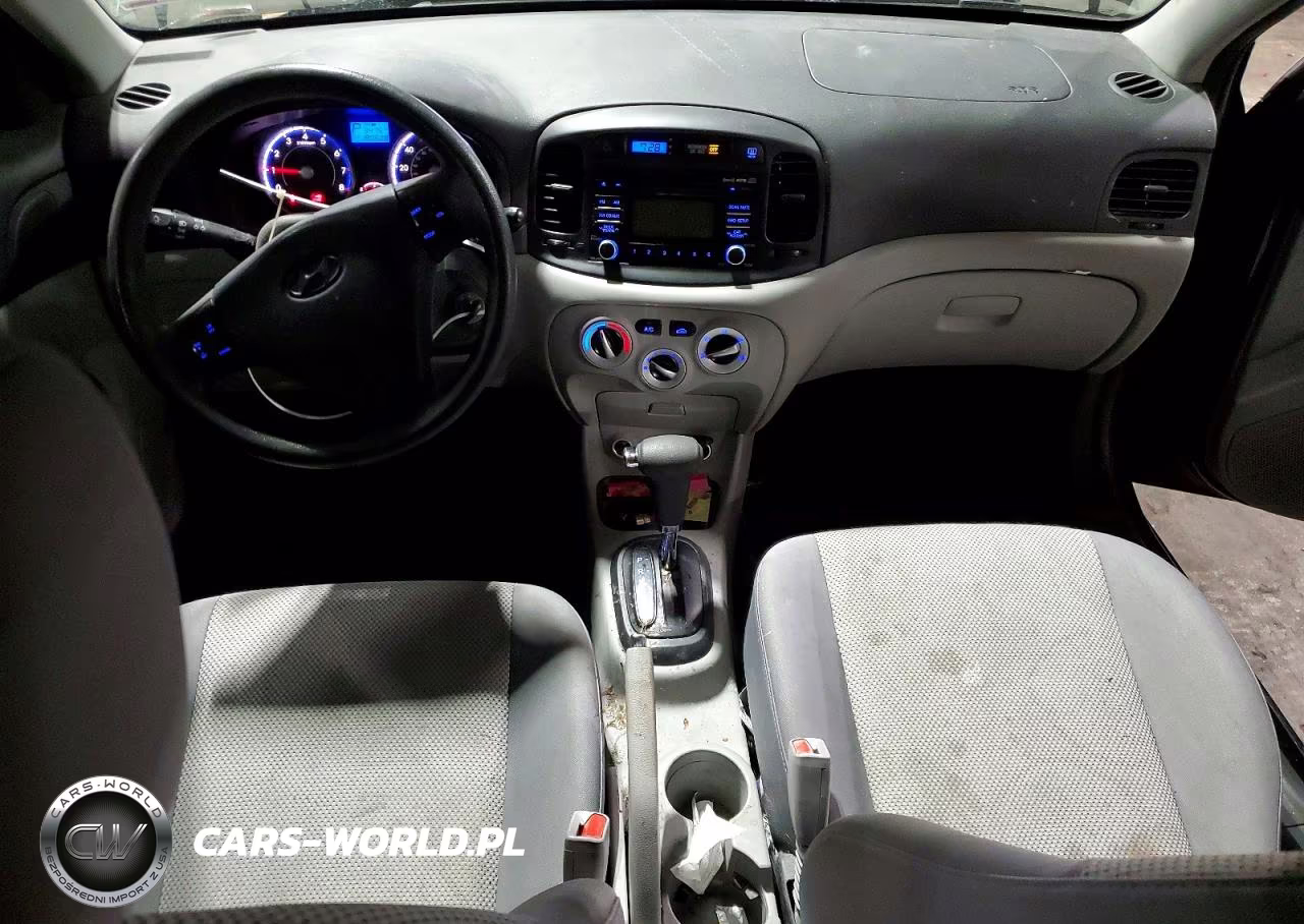 2010 Hyundai Accent Gls VIN:KMHCN4AC4AU430554 - 8