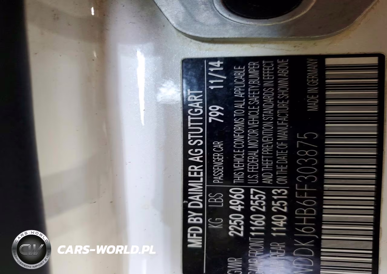 2015 Mercedes-Benz E 400 4Matic VIN:WDDKJ6HB6FF303875 - 12