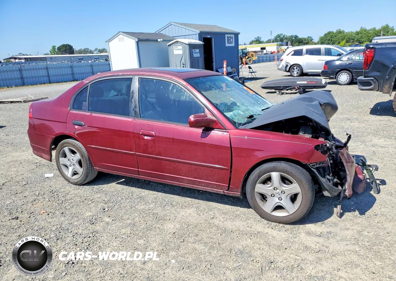 2004 Honda Civic Ex VIN:2HGES26714H504222 - 4