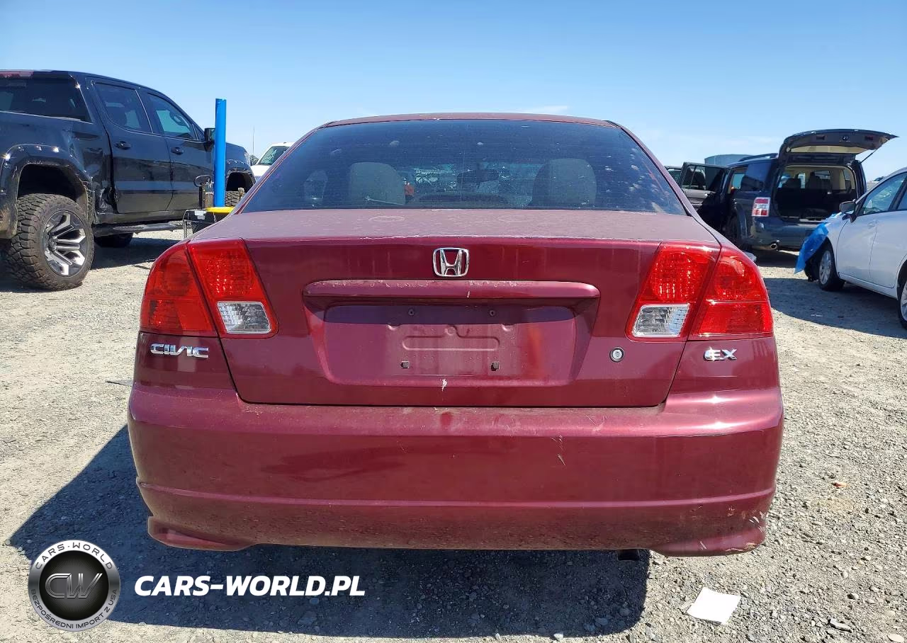 2004 Honda Civic Ex VIN:2HGES26714H504222 - 6
