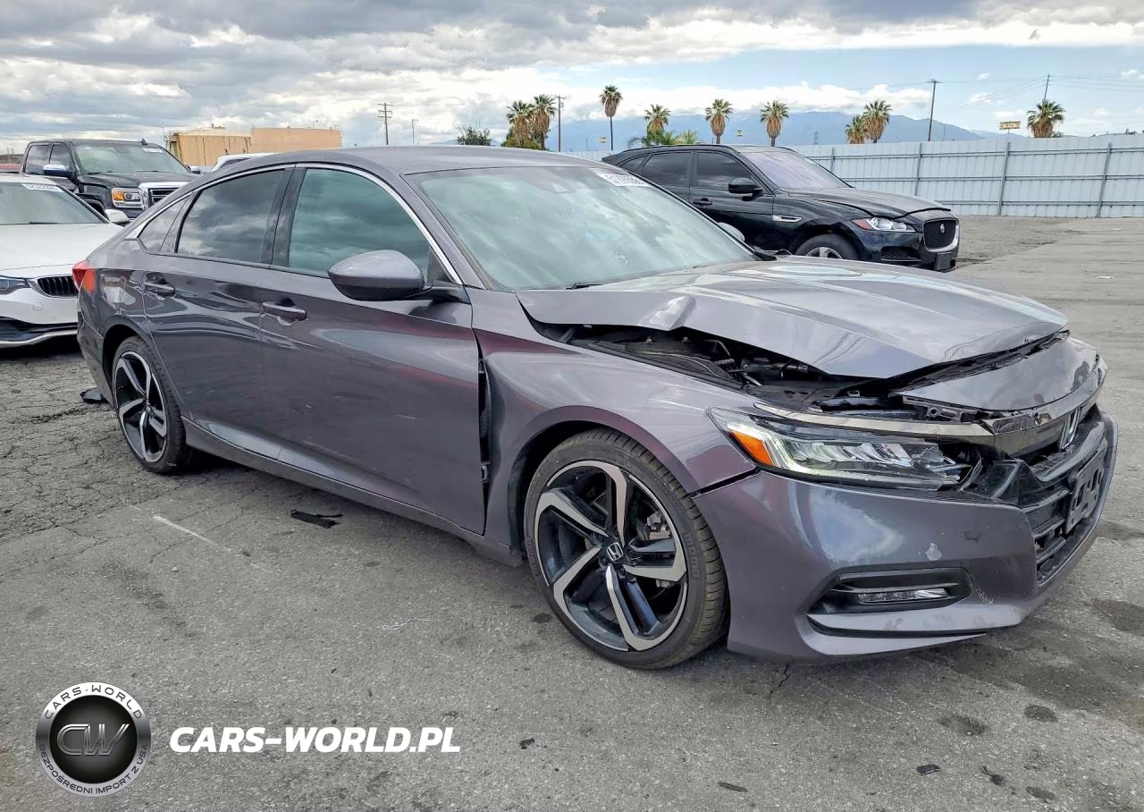 2018 Honda Accord Sport VIN:1HGCV1F34JA051665 - 4