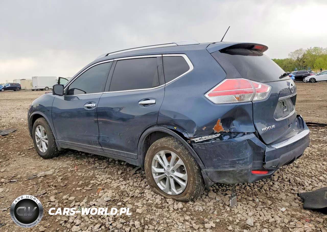 2016 Nissan Rogue Sv VIN:KNMAT2MV0GP640403 - 2