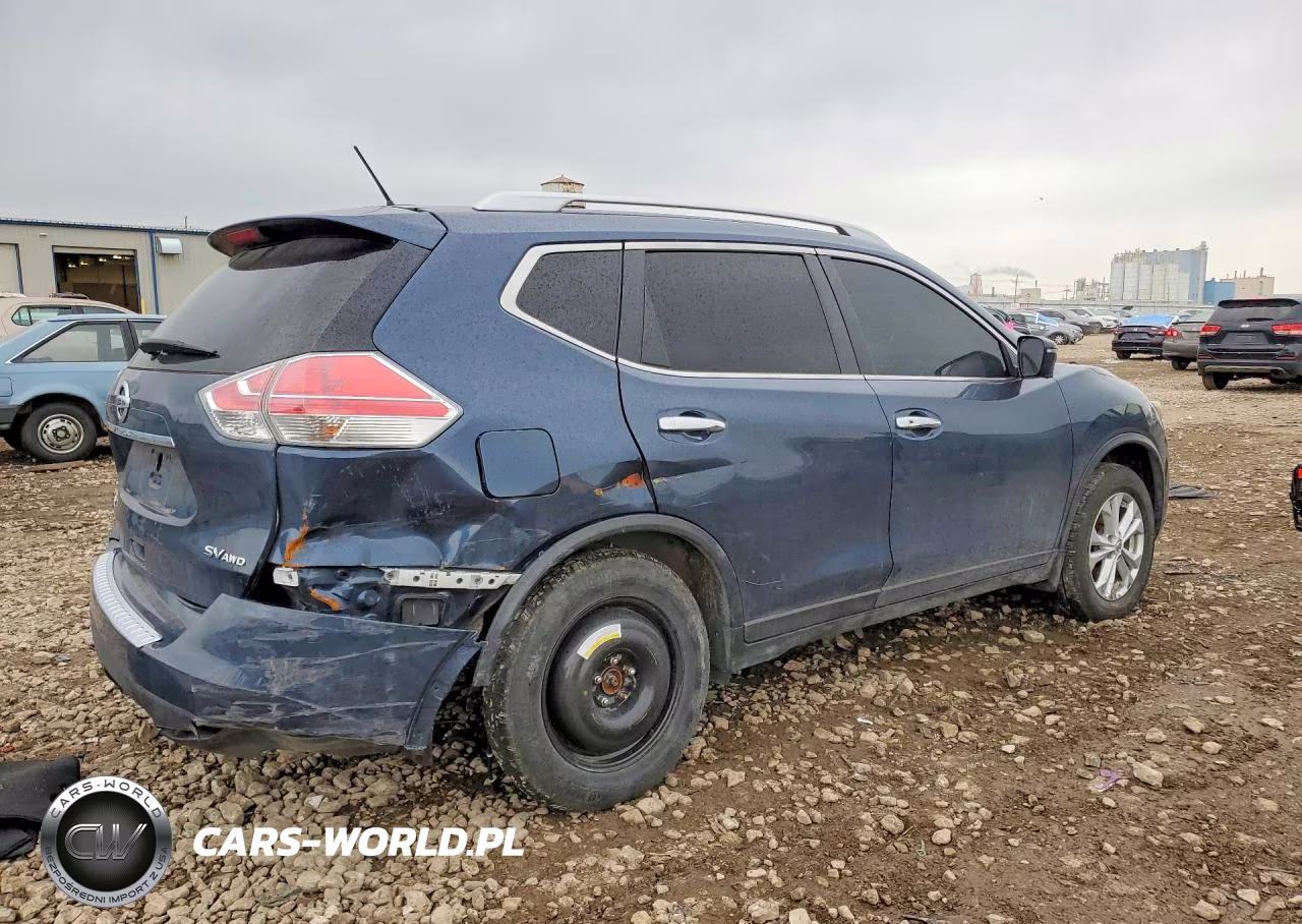 2016 Nissan Rogue Sv VIN:KNMAT2MV0GP640403 - 3