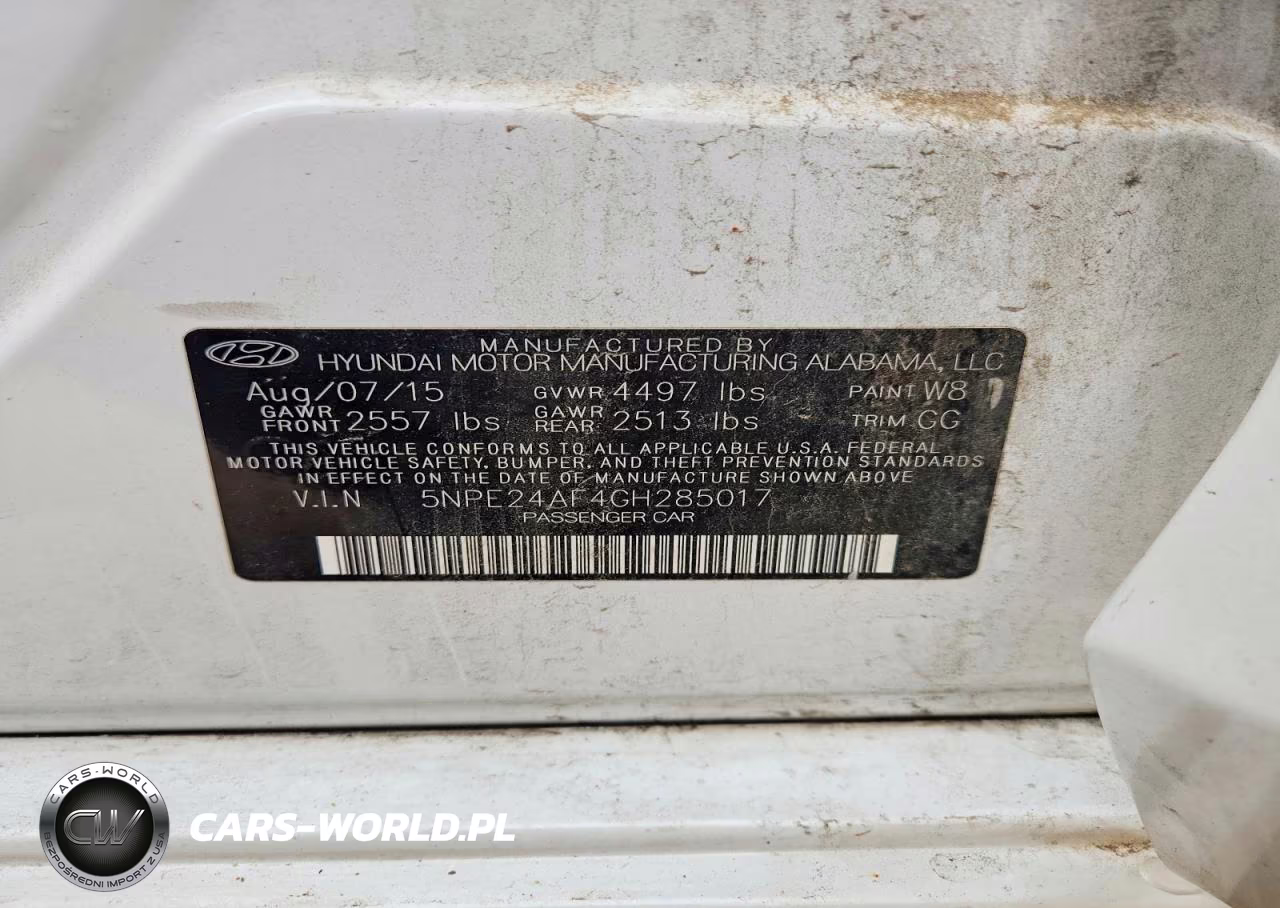 2016 Hyundai Sonata Se VIN:5NPE24AF4GH285017 - 12