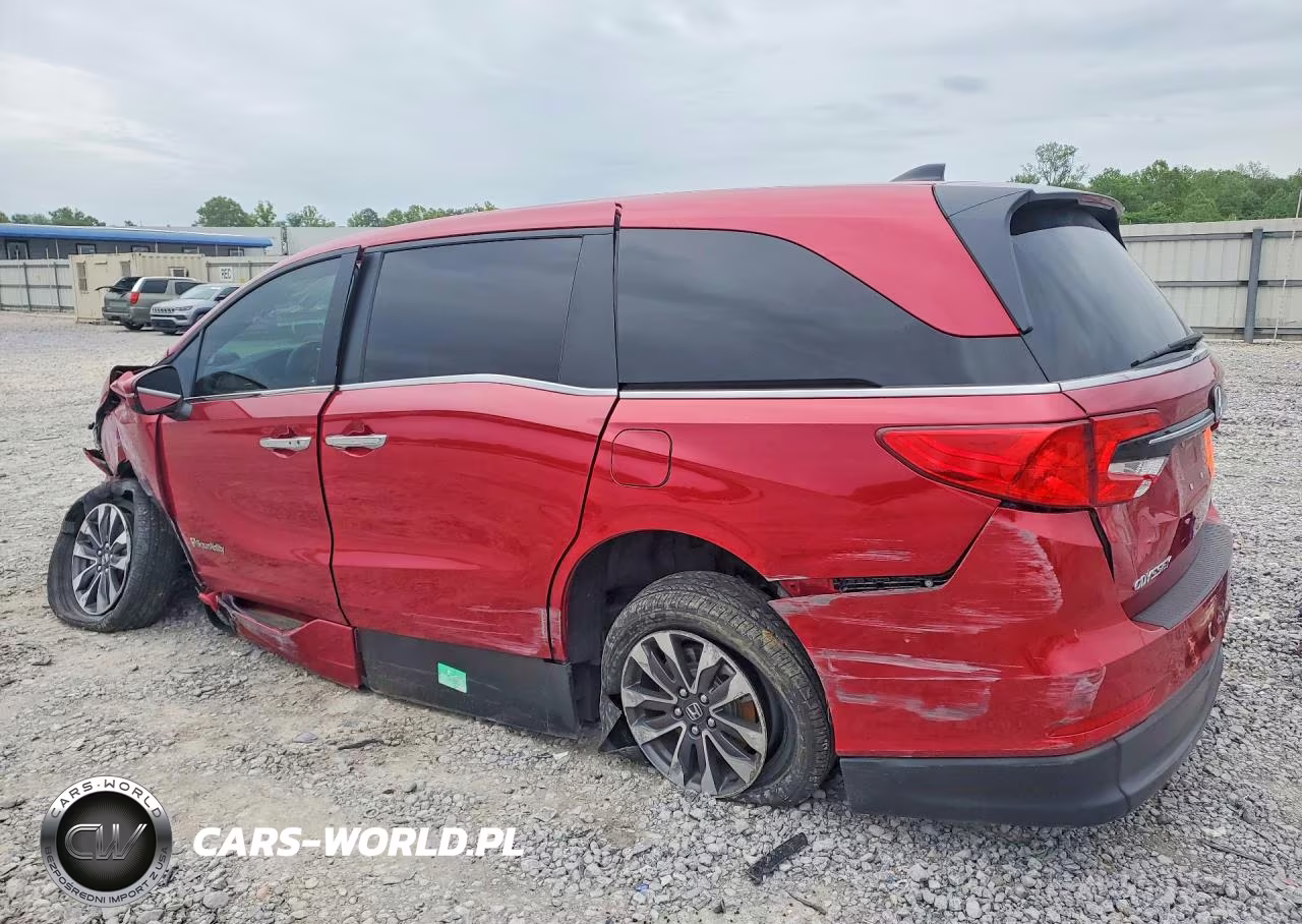 2022 Honda Odyssey Exl VIN:5FNRL6H74NB067857 - 2