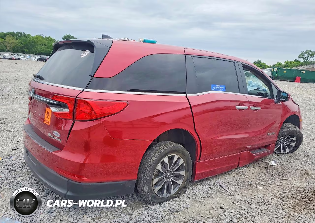 2022 Honda Odyssey Exl VIN:5FNRL6H74NB067857 - 3