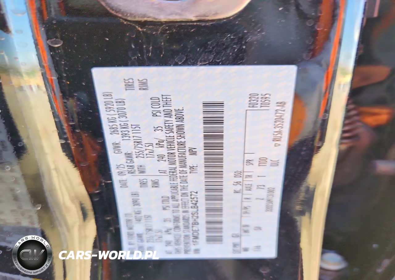 2025 Ford Bronco Big Bend VIN:1FMDE7BH2SLB42572 - 12