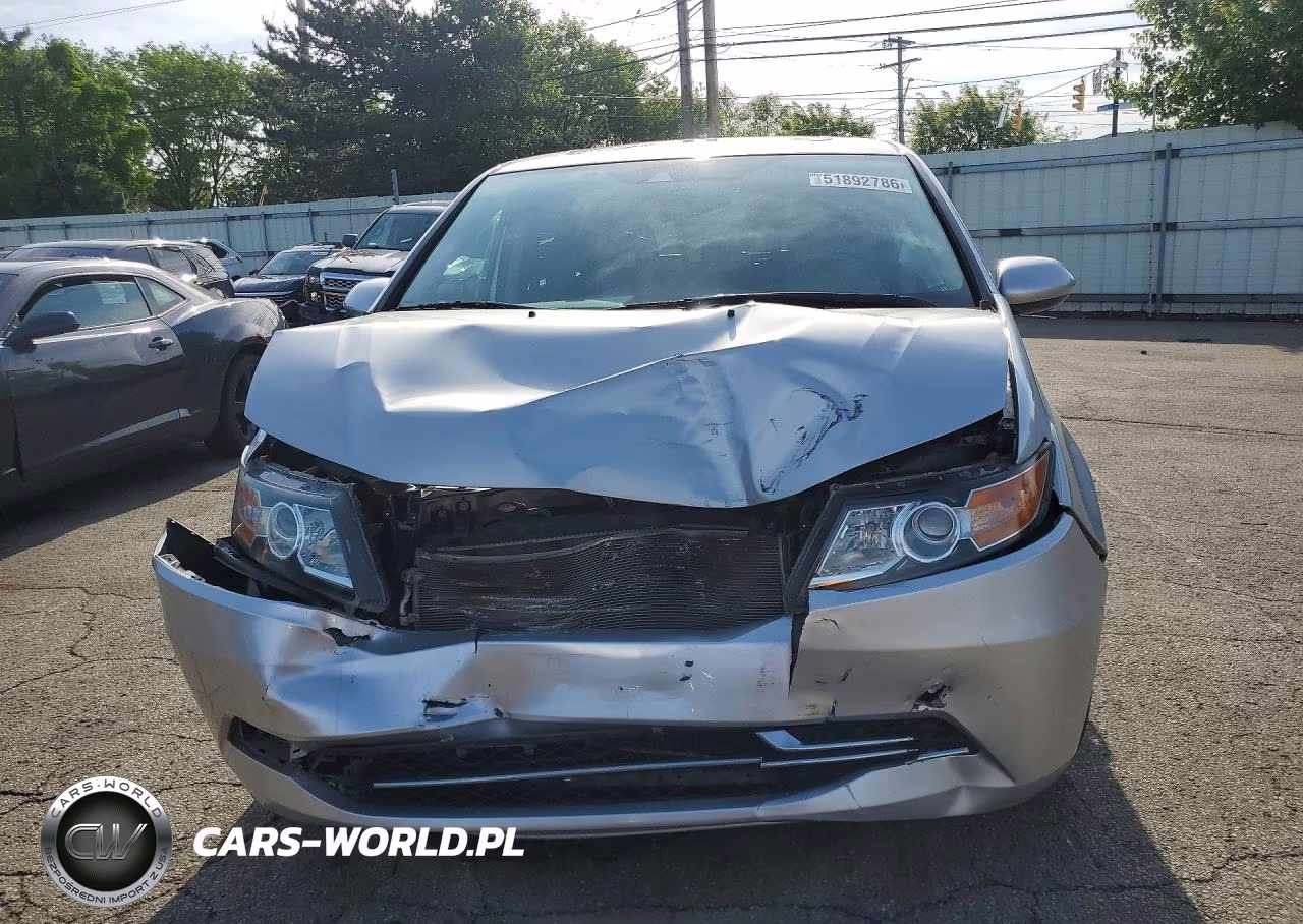 2014 Honda Odyssey Exl VIN:5FNRL5H65EB081770 - 5