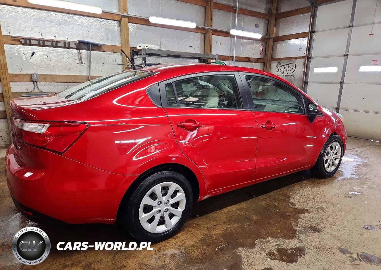 2013 Kia Rio Lx VIN:KNADM4A39D6153305 - 3