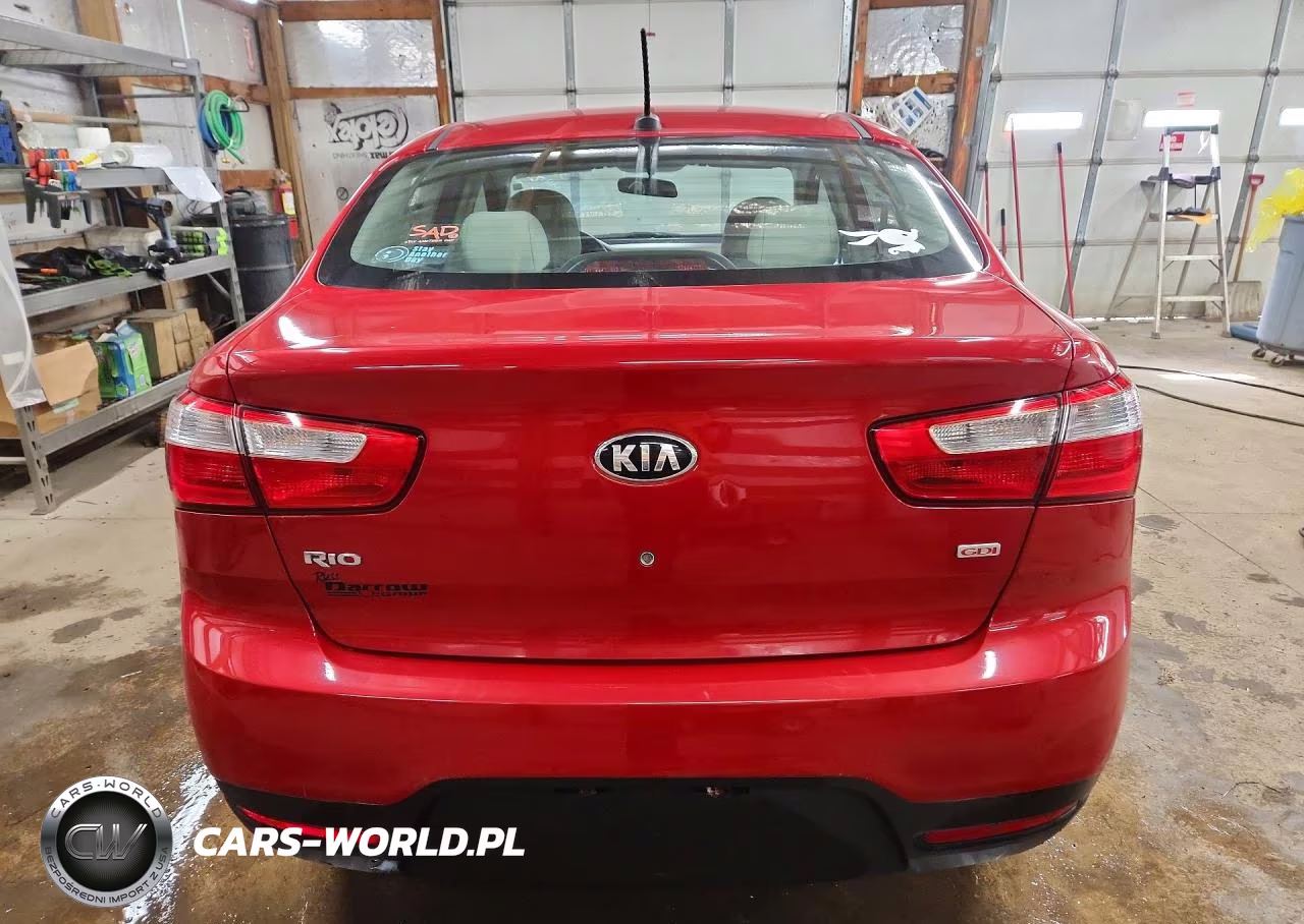 2013 Kia Rio Lx VIN:KNADM4A39D6153305 - 6