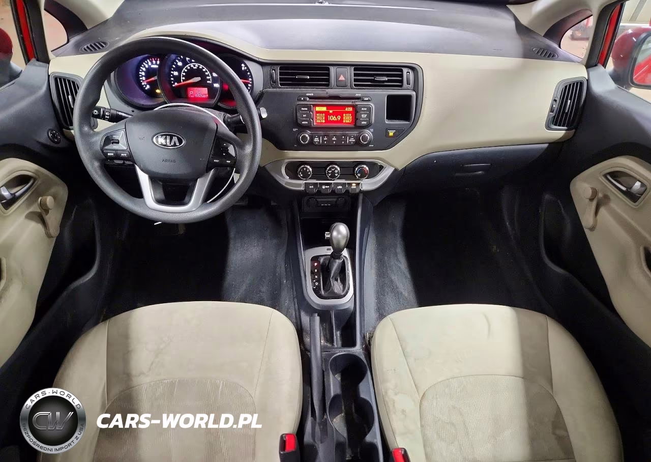 2013 Kia Rio Lx VIN:KNADM4A39D6153305 - 8