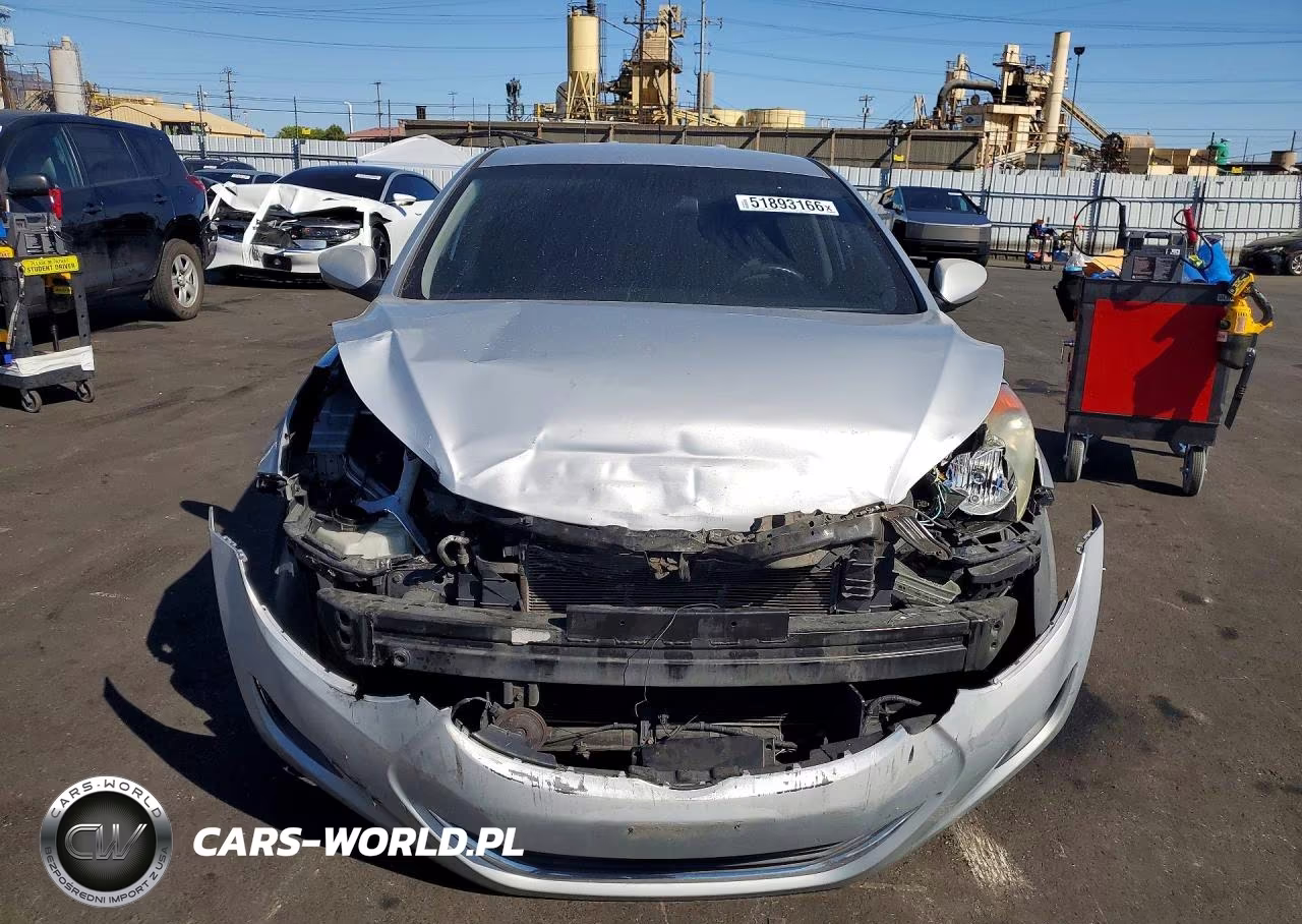 2011 Hyundai Elantra Gls VIN:5NPDH4AE6BH039435 - 5